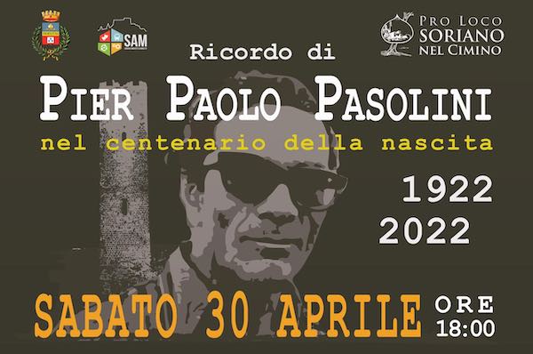 Nel centenario della nascita di Pier Paolo Pasolini si presenta il libro "Le Lettere"