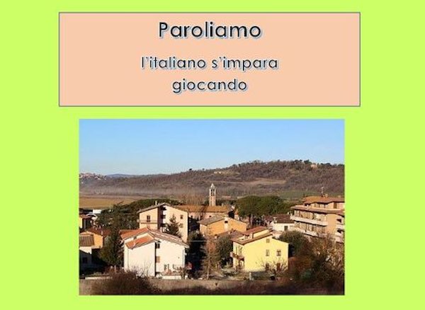 Si presenta il libro "Paroliamo: l'italiano s'impara giocando" realizzato dalla Scuola Primaria 