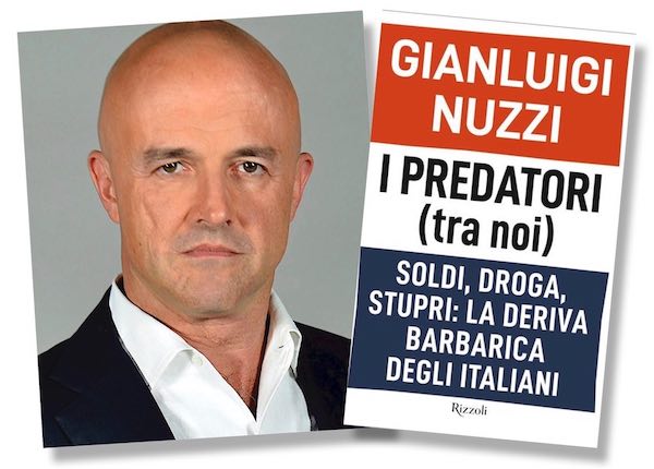 Gianluigi Nuzzi presenta "I predatori (tra noi). Soldi, droga, stupri: la deriva barbarica degli italiani"