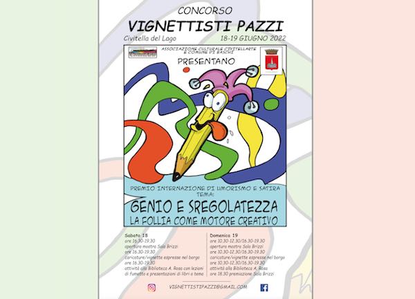 "Vignettisti Pazzi. Premio Internazionale di Umorismo e Satira", la prima edizione è già un successo