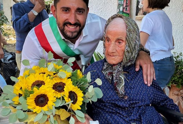 Marietta compie 110 anni. È lei la donna più longeva dell'Umbria 