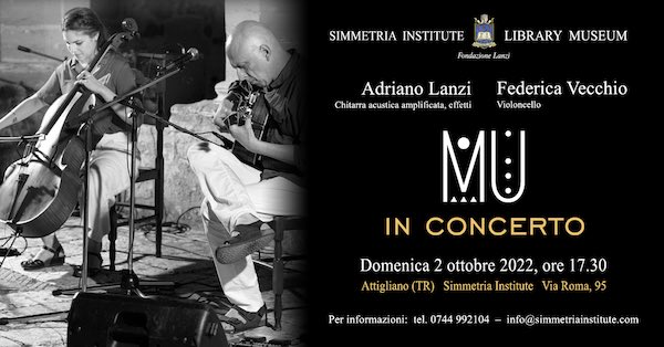 Duo MU in concerto al Simmetria Institute
