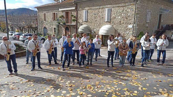 Banda Musicale di San Venanzo in festa per celebrare Santa Cecilia