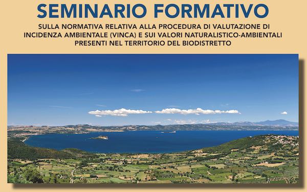 Biodistretto e Associazione Lago di Bolsena al servizio delle amministrazioni, seminario formativo per i tecnici comunali