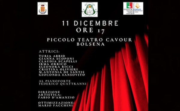 Al Piccolo Teatro Cavour la finale del Festival del Monologo al Femminile di FITA Umbria