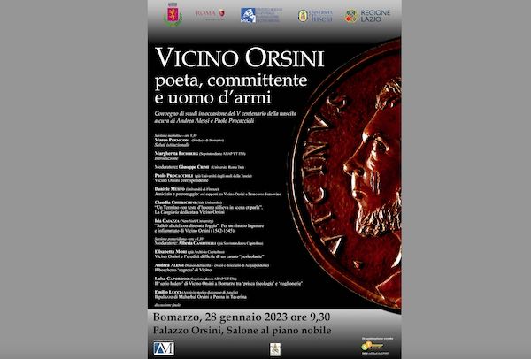 Giornata di studi su "Vicino Orsini: poeta, committente e uomo d'armi"