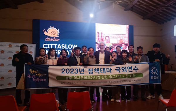 Cittaslow, boom di interesse per Orvieto e l'Umbria da parte del Sud Corea