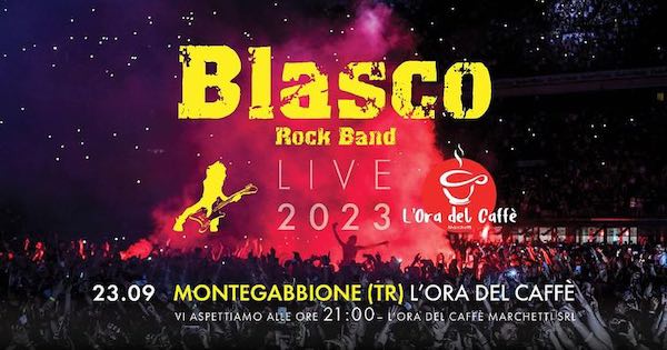 Blasco Rock Band in concerto per una serata nel segno della musica di Vasco Rossi