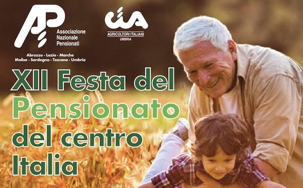 Cia Umbria e Anp, la Festa del Pensionato del Centro Italia si celebra a Todi