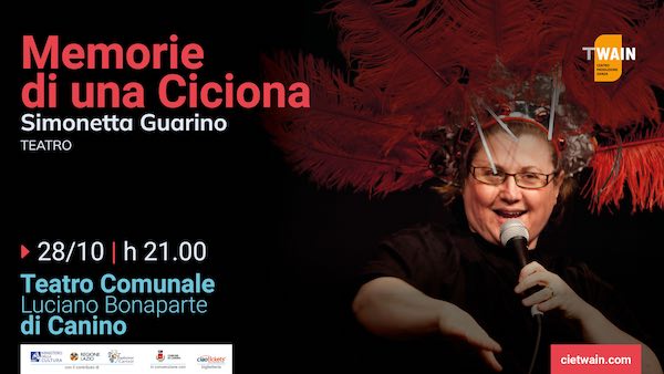 Simonetta Guarino porta in scena "Memorie di una Ciciona"