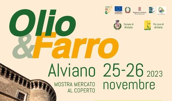15esima edizione per "Olio e Farro". Spettacoli, mercato, degustazioni e convegno con esperti