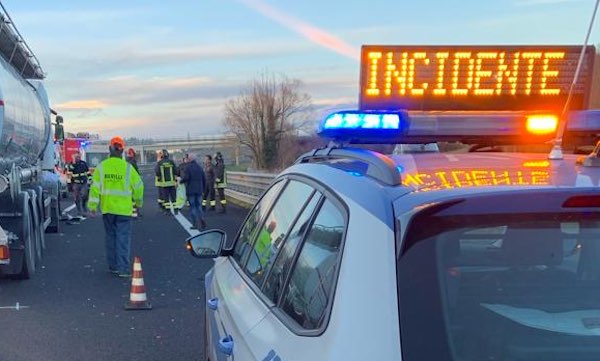 Code per incidente sull'A1 nel tratto compreso tra Fabro e Attigliano