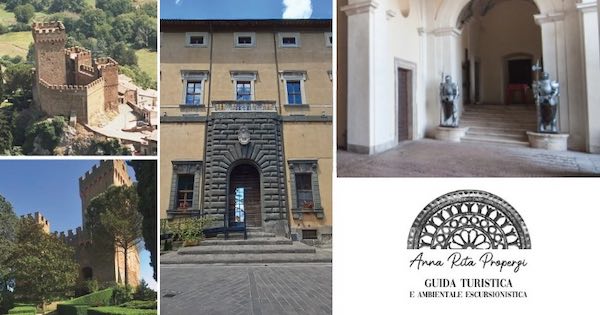 Castello Cecchini Bisoni e Palazzo Sforza, due dimore storiche nelle terre di confine sulla Via Francigena