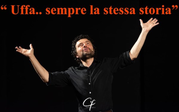 Gianluca Foresi porta in scena "Uffa...sempre la stessa storia" al Piccolo Teatro delle Fontane