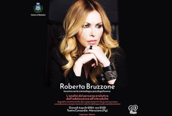 "Dall'adolescenza all'età adulta". Incontro con Roberta Bruzzone al Teatro Concordia