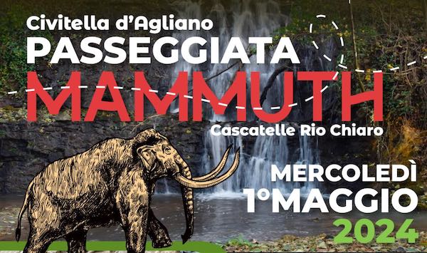 Passeggiata Mammuth alla Cascatelle Rio Chiaro