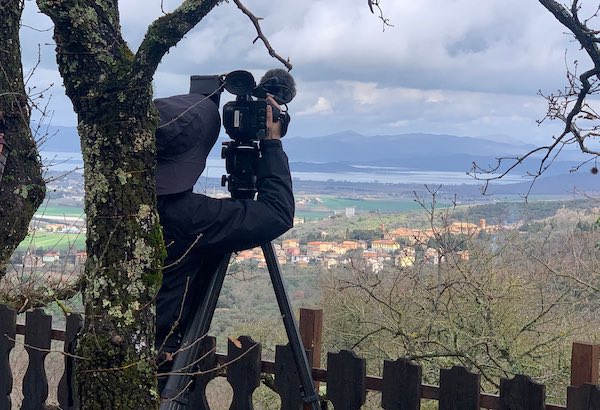 La tv giapponese sbarca a Paciano alla ricerca dei valori più autentici