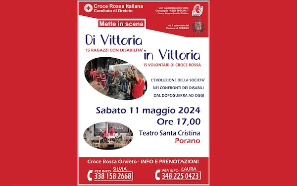 Al Santa Cristina "Di Vittoria in Vittoria" con la Compagnia "Abili Speciali"