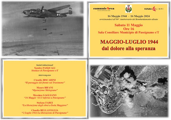 Passignano sul Trasimeno ricorda l'80esimo anniversario del bombardamento alleato