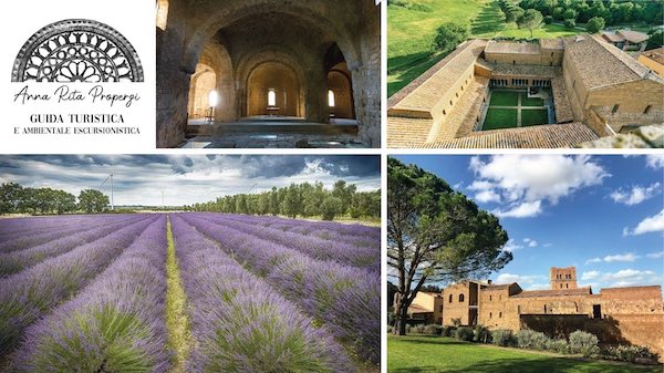 Seguendo la via dei monaci dall'Abbazia di San Giusto ai campi di lavanda del Cardinale Consalvi
