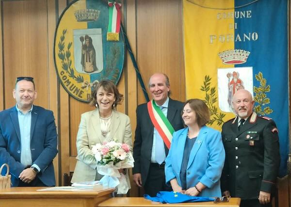 Il prefetto di Terni Antonietta Orlando in visita al Comune di Porano