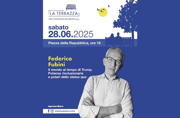 Lectio Magistralis di Federico Fubini su "Il mondo al tempo di Trump. Potenze rivoluzionarie e poteri dello status quo"