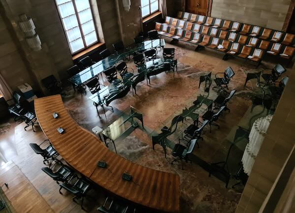 Sette punti all'ordine del giorno della nuova seduta del Consiglio Provinciale