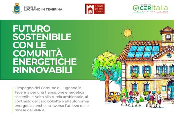 Il Comune aderisce alla comunità energetica Cer Italia