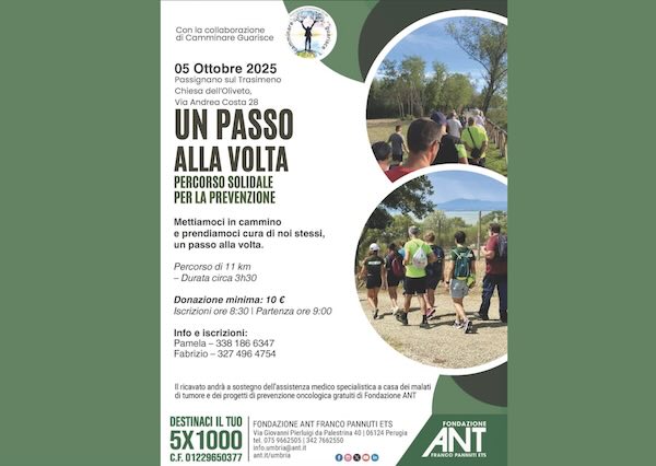 "In cammino con ANT", passeggiata tra benessere e solidarietà