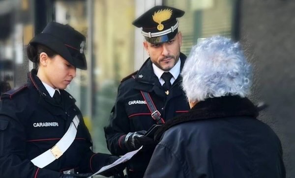 Incontro informativo con i Carabinieri per prevenire le truffe agli anziani &nbsp;