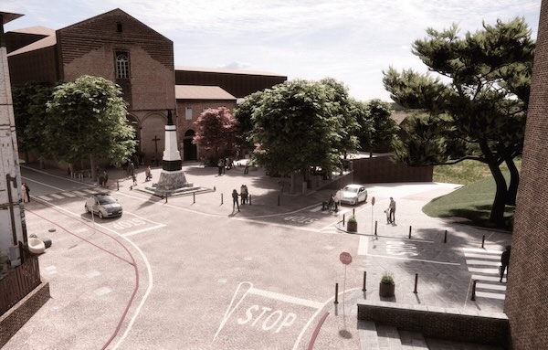 Partita la riqualificazione di Largo della Vittoria. "Torner&agrave; ad essere una piazza da abitare"