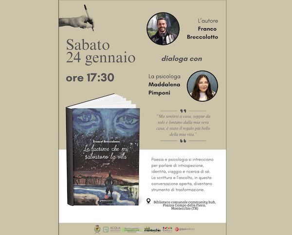 Franco Breccolotto presenta il libro "Le lacrime che mi salvarono la vita"