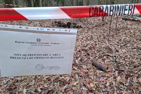 Fatto brillare l'ordigno bellico inesploso rinvenuto all'interno del Parco dei Sette Frati