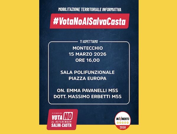 Referendum Costituzionale, incontro pubblico sulle ragioni del No