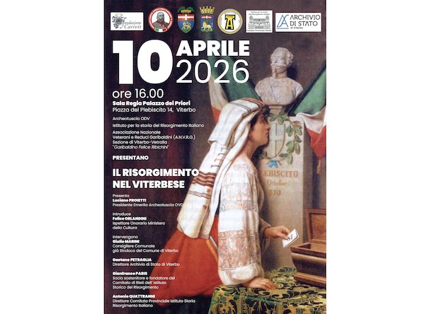 "Il Risorgimento nel Viterbese", il ruolo dell'Alto Lazio nel processo di unificazione nazionale 