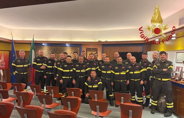 Il Comando Provinciale accoglie 18 nuovi Vigili del Fuoco