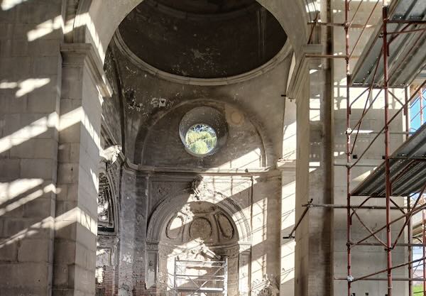 Si presentano i lavori di restauro della Chiesa di Santa Maria delle Fortezze