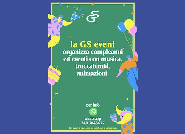 Feste di compleanno e animazione targate GS Event
