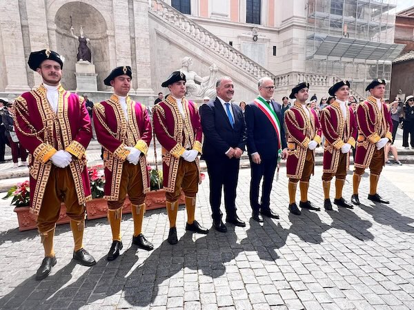 I Fedeli di Vitorchiano tornano in Campidoglio per il Natale di Roma