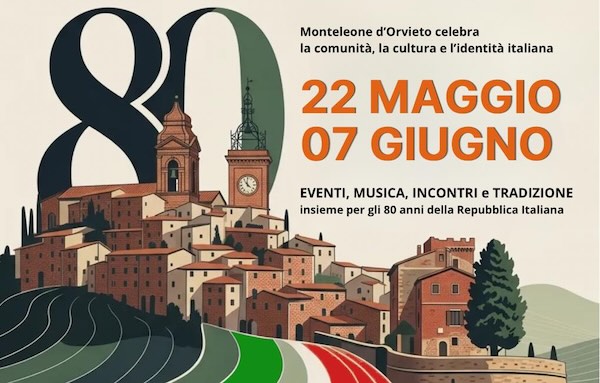 Cos&igrave; Monteleone d'Orvieto celebra gli 80 anni della Repubblica Italiana
