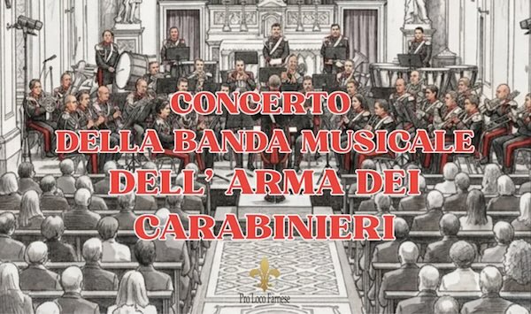 Concerto della Banda dell'Arma dei Carabinieri per Sant'Isidoro Agricoltore