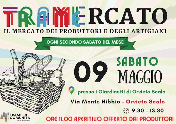 Ad Orvieto Scalo si rinnova l'appuntamento con "Tramercato"