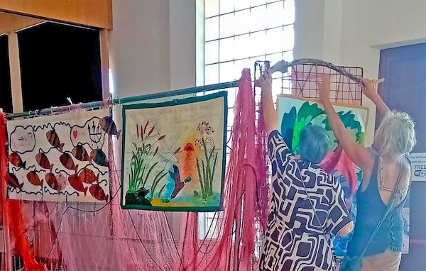 Le "Ricamelle" espongono al Museo della Navigazione delle Acque Interne 