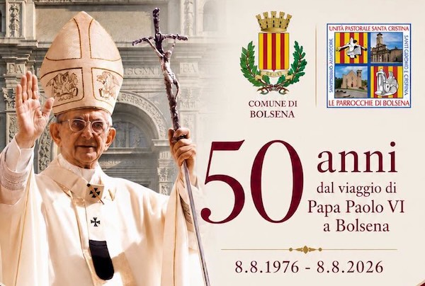 Bolsena celebra il 50esimo anniversario della visita di Papa Paolo VI