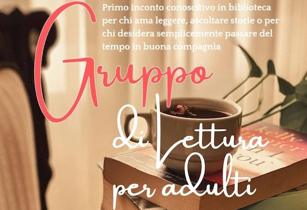 Primo incontro per il gruppo di lettura per adulti alla Biblioteca "A. Ricci"